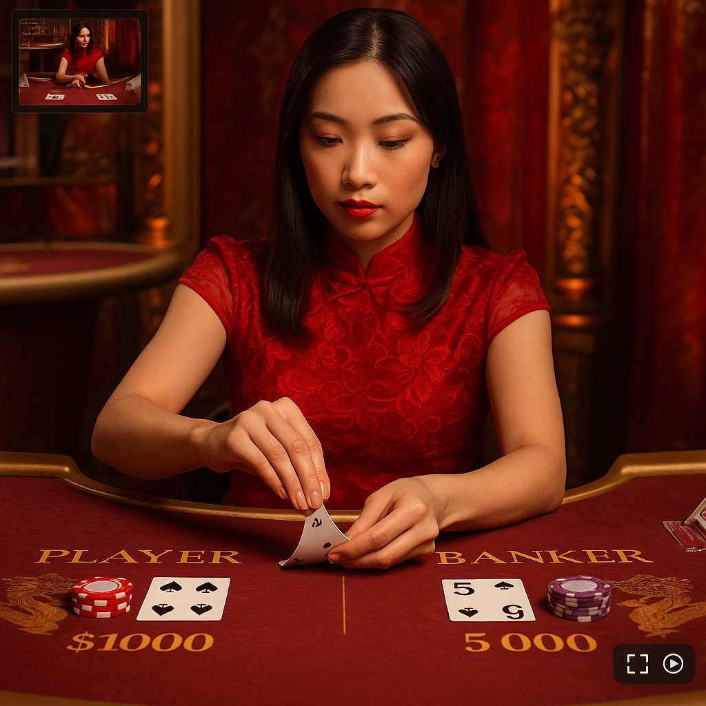 JackpotCity - Live Baccarat with Evolution Gaming